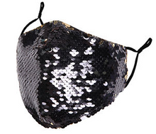 Load image into Gallery viewer, MASKIT MASK 2 TONE BLING - REVERSIBLE SEQUIN