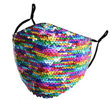 Load image into Gallery viewer, MASKIT MASK RAINBOW BLING - 4 COLOURS