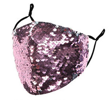 Load image into Gallery viewer, MASKIT MASK 2 TONE BLING - REVERSIBLE SEQUIN
