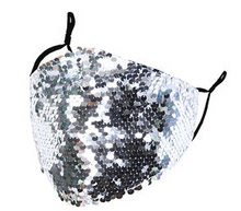 Load image into Gallery viewer, MASKIT MASK 2 TONE BLING - REVERSIBLE SEQUIN
