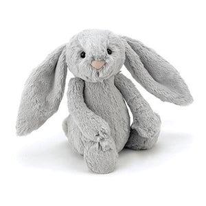 JELLYCAT MEDIUM BASHFUL SILVER BUNNY