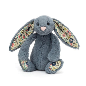 JELLYCAT SMALL BLOSSOM DUSKY BLUE BUNNY