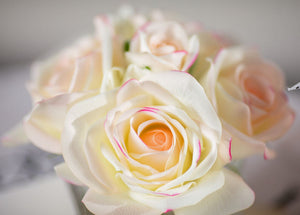 COTE NOIRE FIVE ROSES - BLACK - PINK BLUSH