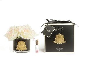 COTE NOIRE FIVE ROSES - BLACK - PINK BLUSH